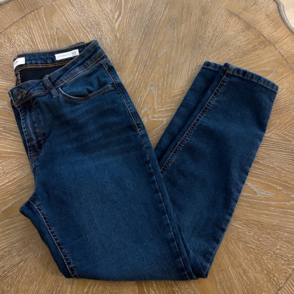 Kensie Effortless Ankle Dark Wash Mid Rise Skinny Jeans 10/30 - Picture 8 of 11